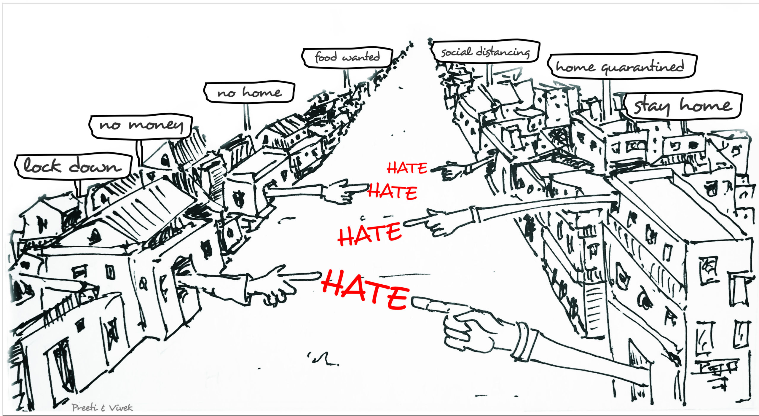 The COVID-19 pandemic and the infrastructure of hate in India